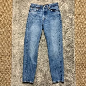 Levi's Wedgie Medium/Dark Wash Jeans